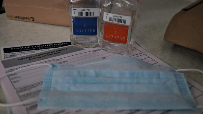 Piesardzības prasības dopinga kontroles procedūrā ārkārtas situācijas laikā