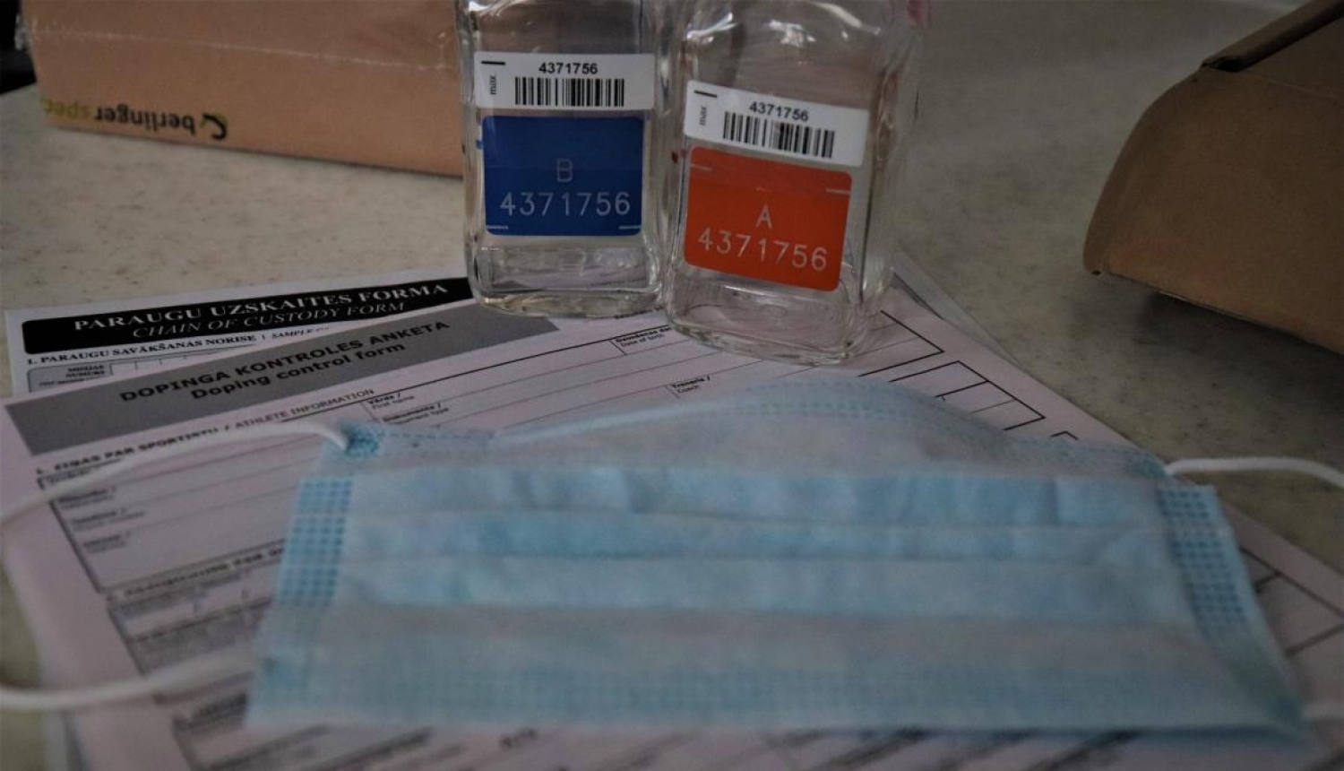 Piesardzības prasības dopinga kontroles procedūrā ārkārtas situācijas laikā